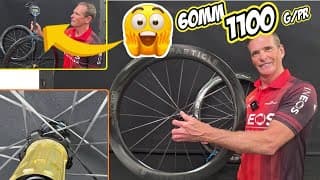 Particle Carbon Wheelset - 1100g For 60mm !!