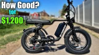 How Good Is A Cafe Racer Style Ebike For $1,200  |   Nakto F2
