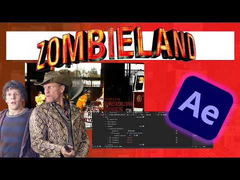 Movie Vfx Breakdown: Zombieland Exploding 3d Text After Effects: No Plugins