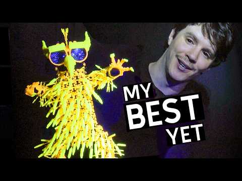 Hairy Glowing Puppet