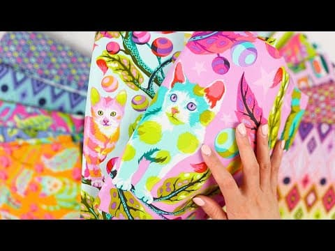 Hottest Fabric Of 2024? 🔥 Tula Pink Tabby Road Deja Vu Collection