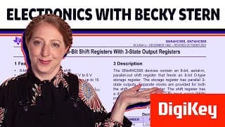 How To Read A Datasheet - Electronics With Becky Stern | Digikey