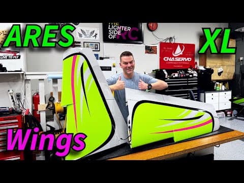 Rc Jet Mastery - Ares Xl Wing Assembly Revealed - Video 2