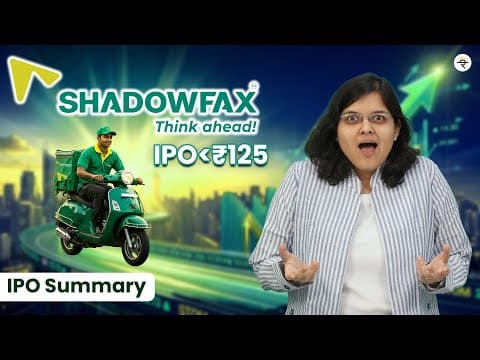 Shadowfax Technologies Ltd. Ipo | Everything You Need To Know | Ca Rachana Ranade