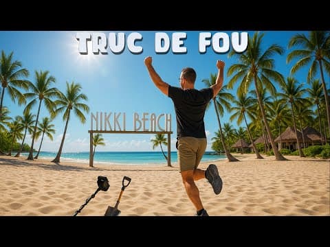 Très Belle Découverte Sur La Plage De Saint-tropez 😍 | Metal Detecting At Nikki Beach 🏖️