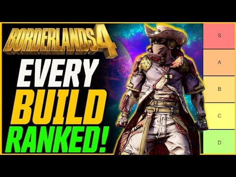 Every Build Ranked! // Borderlands 4 Build's I've Posted Tierlist