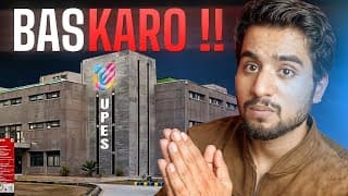 What's Wrong With Upes Dehradun ?