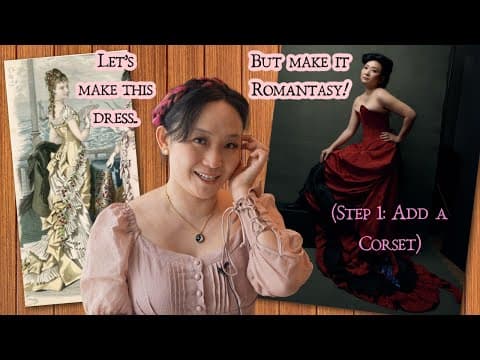 I Made A Ballgown For A Romantasy Ball Inspired By Belladonna, A Gothic Fantasy Novel