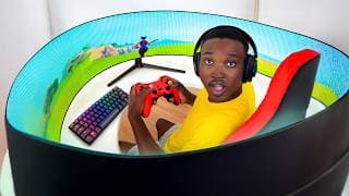 I Built The Worlds First 360 Degree Gaming Monitor