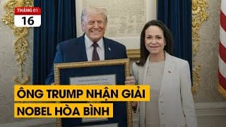 Hài Hước. Ông Trump Nhận Giải Nobel Hòa Bình. Nato Mang 34 Lính Sang Bảo Vệ Greenland.