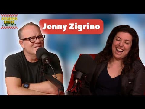 Jenny Zigrino Talks About The Mortuary | Breaking Bread With Tom Papa