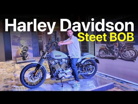 Harley-davidson Street Bob Detailed Walkaround | Unique Features That Make It Stand Out