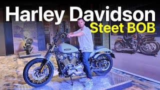 Harley-davidson Street Bob Detailed Walkaround | Unique Features That Make It Stand Out