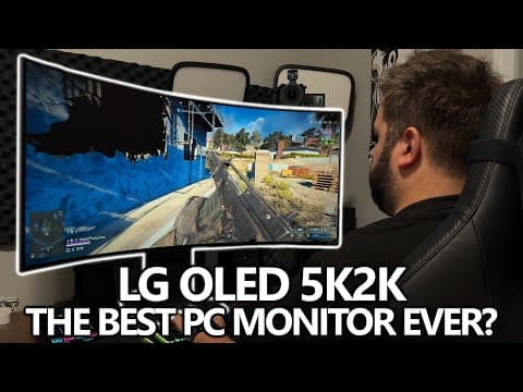 Lg Ultragear Oled 5k2k Showcase - The Best Gaming Monitor? (lg 45gx950a-b Ultrawide Review)