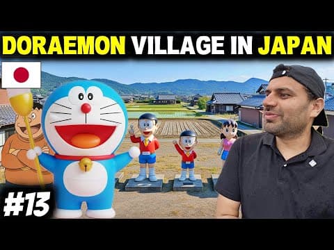 Real Life Doraemon Village In Japan| Doraemon Park & Museum
