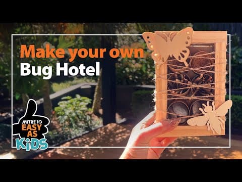 Make Your Own Bug Hotel | Mitre 10 Easy As Kids Diy