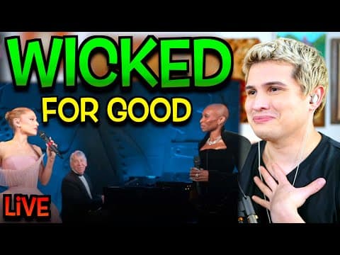Vocal Coach Reacts To Wicked - For Good Live (ariana Grande & Cynthia Erivo)