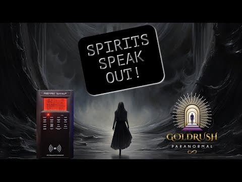 Hauntingly Accurate Spirit Box Session With Stunning Validations!
