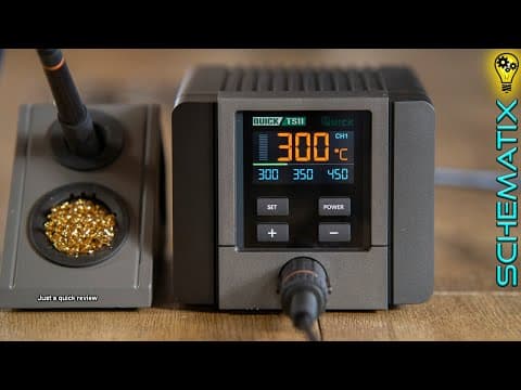 Quick Ts11 Soldering Station Review || Budget Friendly Soldering Iron