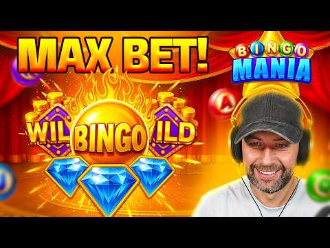 Spinning In Multiple Max Bet Bonuses On The *new Bingo Mania!!