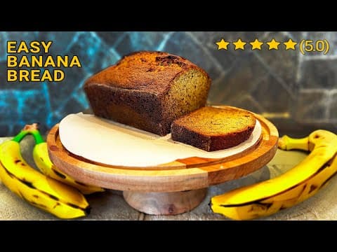 Homemade Banana Bread Tutorial