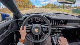 2025 Porsche 911 Gt3 Touring - Pov Test Drive (binaural Audio)
