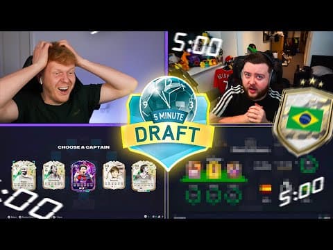 It Just Keeps Getting Crazier!! 5 Minute Fut Draft!! - Fc 26