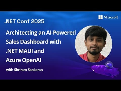 Architecting An Ai-powered Sales Dashboard With .net Maui And Azure Openai