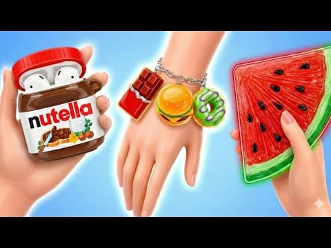 Diy Jewelry Challenge 😲 Epoxy Resin Vs 3d Pen | Unusual Gift Ideas | 123 Go!