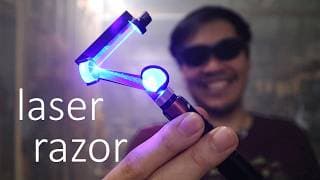 Shaving My Face Like Its The Year 3000