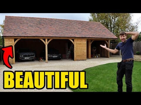 How To Install A Rosemary Tile Roof | Dream Garage Build | Part #14