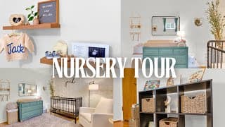 Nursery Reveal + Detailed Tour | Gender Neutral, Simple, Timeless!