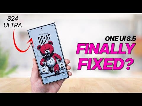 Finally! The Massive One Ui 8.5 Update For S24 Ultra Is Here 🔥