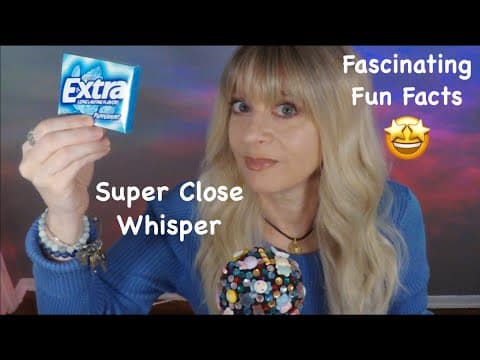 Asmr Gum Chewing Fascinating Facts | Close Whisper