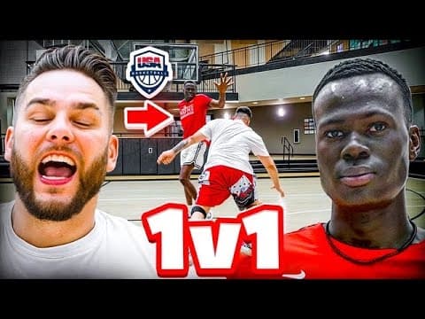 6’9 Nba Prospect Will Shock You With His 1v1 Skills!
