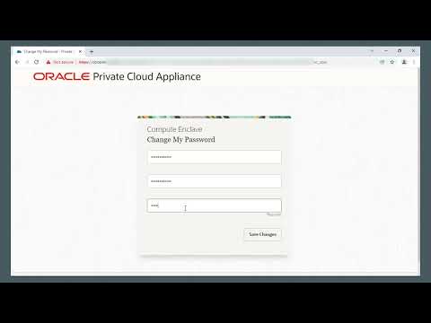 User And Group Administration On Oracle Private Cloud Appliance