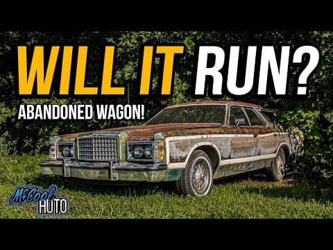 Will This Abandoned Ford Station Wagon Run And Drive After Many Years?