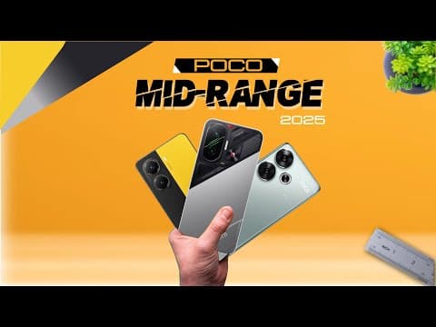 Best Poco Mid Range Phones 2025 |#pocoflagships
