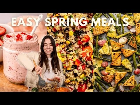 What I Eat In A Day | Spring-inspired Meals