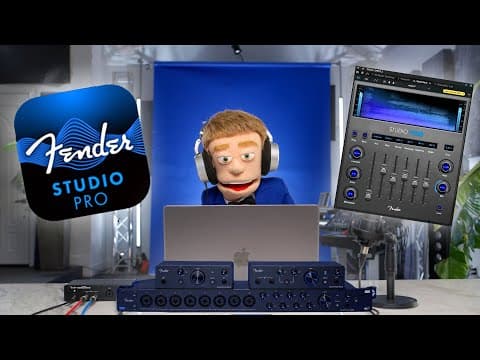 Fender Reveals New Daw!? 🔥 Studio Pro 8 🎧 Quantum Lt Audio Interface Review