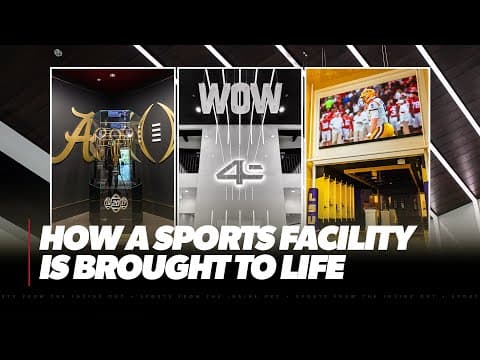 How A Sports Facility Is Brought To Life | Sports Dissected