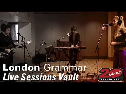 London Grammar - Full Live Session At The Current (2014)