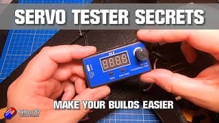 Using A Servo Checker Or Servo Tester. An Essential Pieces Of Kit When You're Using Pwm Servos!