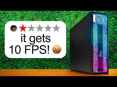 I Tested The Cheapest Gaming Pc On The Internet