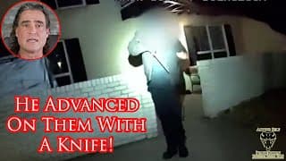 Denver Officers Forced To Stop Aggressive Burglary Suspect!