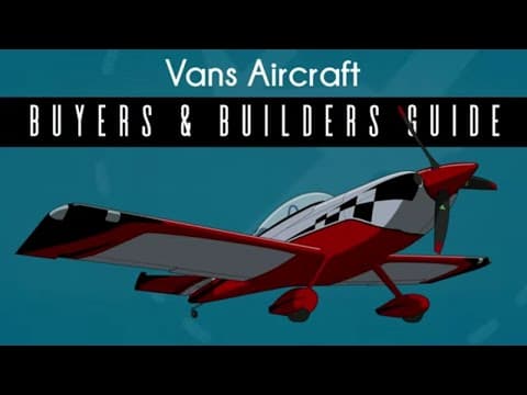 Vans Aircraft - Buyers And Builders Guide