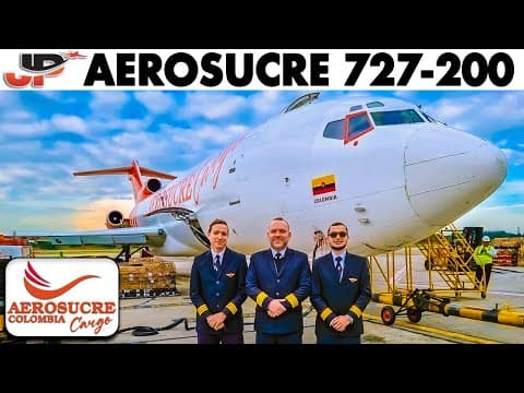 Aerosucre Retires The B727, Our Flight To Bogota In Cockpit