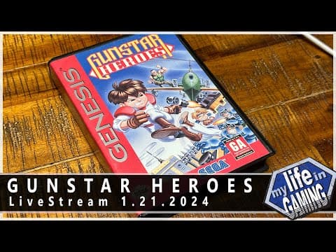 Gunstar Heroes (sega Genesis) :: Live Stream