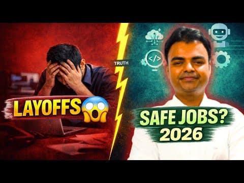 It Career After 2026💼 | Layoffs, Ai Impact & Safe Tech Jobs In India