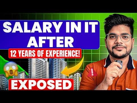Infosys Tcs Salary After 12 Years Of Experience Exposed